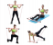 Portable Pilates Bar Kit with Resistance Band 4 in UAE