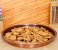 Royalford RF9568 40cm Copper Plated Round Tray - Brown 3 in UAE