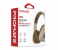 Promate Bavaria Bluetooth Over Ear Deep Bass Wireless Headset with LED Light Earcup - Beige 6 in UAE