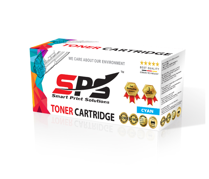 SPS Compatible Toner Cartridges CF301A 827A Toner Cartridge for HP Color LaserJet Enterprise Flow - Cyan 1 in UAE