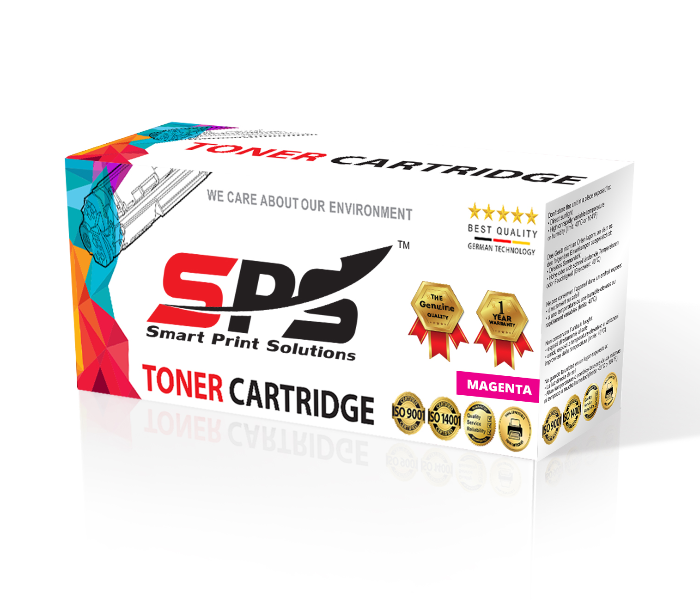 SPS Compatible Toner Cartridges CE403A 507A Toner Cartridges Replacement for HP Color LaserJet Managed - Magenta 1 in UAE