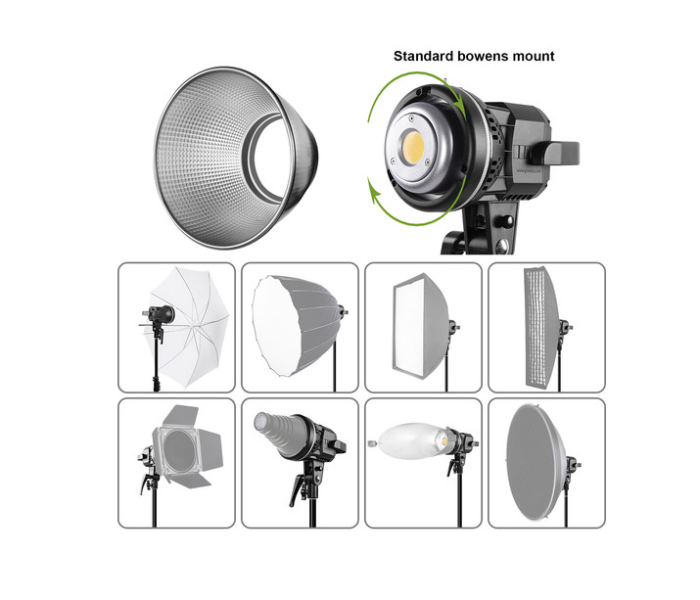 GVM LS-P80S Daylight-Balanced LED Video Soft Light - Black 4 in UAE