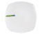 Royalford RF8755 12-inch Porcelain Square Flat Plate - White 2 in UAE