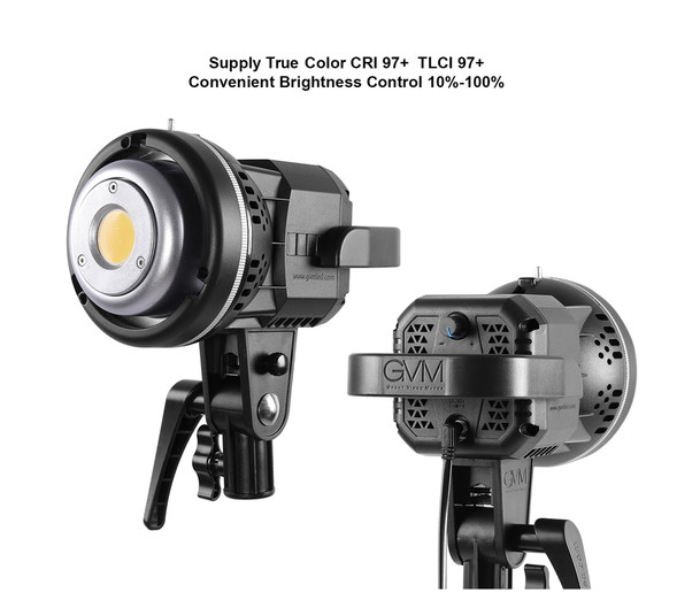 GVM LS-P80S-2D Daylight-Balanced LED Video Soft Light Kit with Filters - Black 7 in UAE