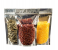 Rosymoment SBS-3091 12 Pieces Zip Lock Reusable Kraft Stand Up Food Pouches - Silver 1 in UAE