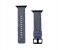 Promate GLOW-42SM 42mm Canvas Watch Band for Apple Watch - Light Blue and Grey 1 in UAE