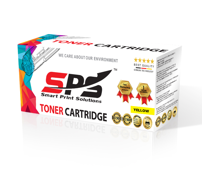 SPS Compatible Toner Cartridges CE342A 651A for HP Color LaserJet Managed MFP - Yellow 1 in UAE