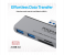Promate Surfacehub-7 Usb-C Hub For Microsoft Surface Pro 8 - Grey 3 in UAE