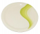 Royalford RF8079 10-inch Melamine Ware Super Rays Deep Plate - Ivory & Pista Green 3 in UAE