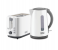 Black and Decker MBF70-B5 Breakfast Set with 1.7 Liter Electric Kettle and 2 Slice Bread Toaster - White and Grey 1 in OMAN