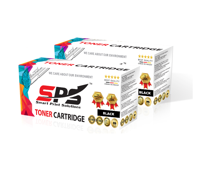 SPS EP27 EP26 Laser Toner Cartridge Set of 2 Pack for Canon i SENSYS LBP Laserbase MF Lasershot LBP - Black 1 in UAE