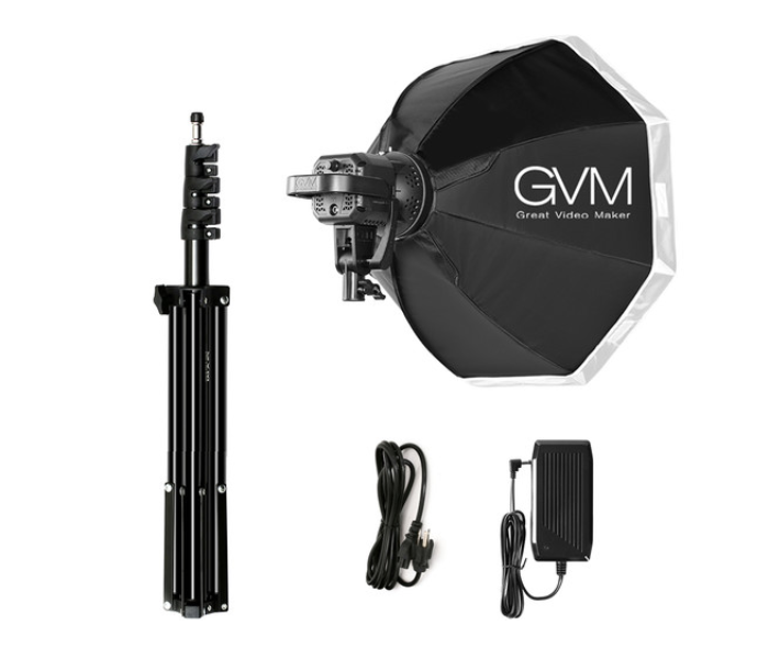 GVM LS-P80S LED Video Soft Light Kit with Softbox 4 in UAE