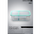 Royalford RF8815 2 Compartment Rectangular Glass Airtight Food Container - Clear & Turquoise 3 in UAE