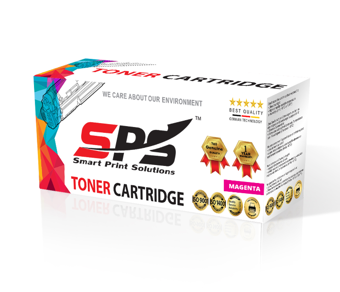 SPS Compatible Toner Cartridges CE343A 651A for HP Color LaserJet Managed MFP - Magenta 1 in UAE