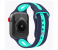 Promate HIPSTER-42ML 42mm Silicone Watch Strap for Apple Watch Series - Blue and turquoise 4 in UAE
