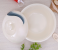 Royalford RF8033 9-inch Melamine Ware Super Rays Bowl with Lid - Ivory & Blue 2 in UAE
