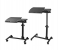 Portable Folding Computer Desk Laptop Table - Black 2 in UAE