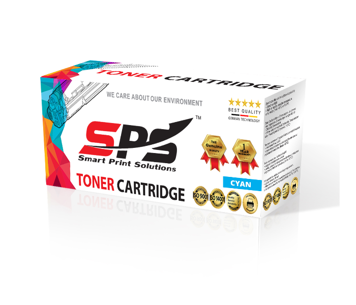 SPS Compatible Toner Cartridges CF411A for HP Laserjet - Cyan 1 in UAE