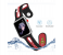 Promate HIPSTER-38ML 38mm Silicone Watch Strap for Apple Watch Series - Black and Red 3 in UAE