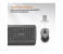 Promate Arabic English Wireless Keyboard and Mouse Combo - Black 4 in UAE