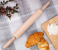 Royalford RF5370 Wooden Rolling Pin - Beige 2 in UAE