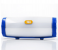 Portable Wireless Bluetooth Speaker LED Flash Style Outdoor Subwoofer Support FM Radio and TF Card- Blue 1 in OMAN