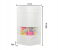 Rosymoment SBW-3063 12 Pieces Zip Lock Reusable Kraft Stand Up Food Pouches - White 2 in UAE