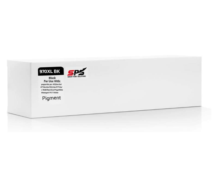 SPS Ink Cartridge 970 xl 971 xl 970xl 971xl for HP Officejet Pro X - Black 1 in UAE