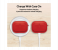 Promate GLOWY-PRO AirPods Pro Wireless Charging Compatible Case - Red 5 in UAE