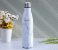 Royalford RF9477 500ml Stainless Steel Marble Design Vacuum Bottle - White, Silver & Blue 1 in UAE