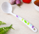 Royalford RF7393 Leaf Design Melamine Ware Soup Spoon - White 2 in UAE