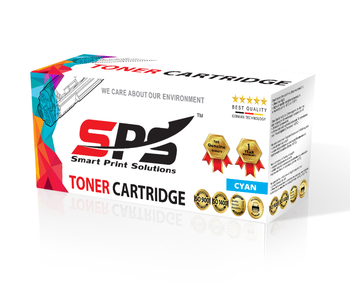 SPS Compatible Toner Cartridge Replacement Q6471A 501A for HP Color LaserJet - Cyan 1 in UAE