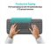 Promate ProCombo-8 Arabic English Wireless Keyboard and Mouse Combo - Black 4 in OMAN
