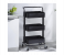Baby Supplies Storage Rack with Rolling Wheel - Black 1 in UAE