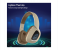 Promate Bavaria Bluetooth Over Ear Deep Bass Wireless Headset with LED Light Earcup - Beige 4 in UAE