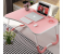 Jongo Work at Home Laptop Table with Tab and Tea Holder - Pink 1 in UAE