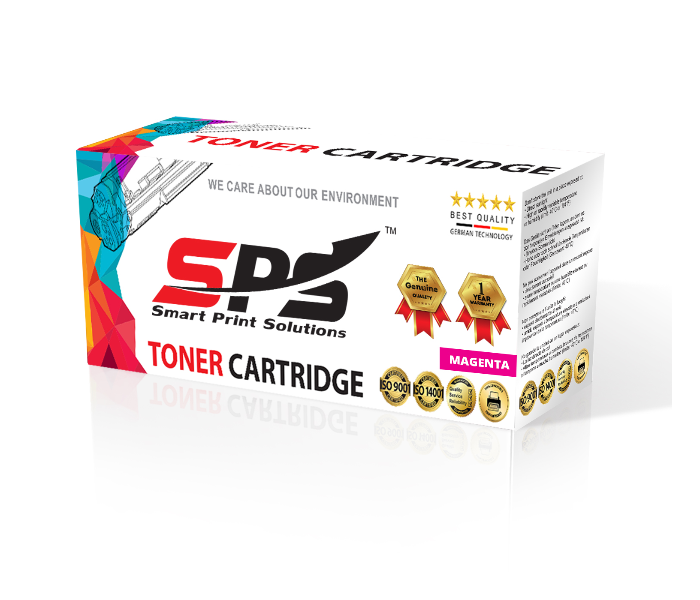 SPS Compatible Toner Cartridge for HP 1 CE323A 128A - Magenta 1 in UAE