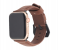Promate Stitch-42ML 42mm Leather Watch Strap for Apple Watch Series - Brown 2 in UAE
