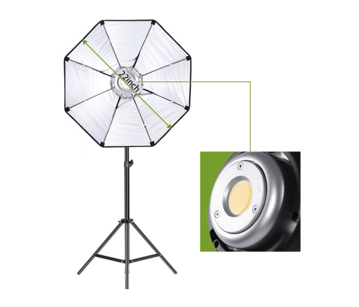 GVM LS-P80S LED Video Soft Light Kit with Softbox 5 in UAE