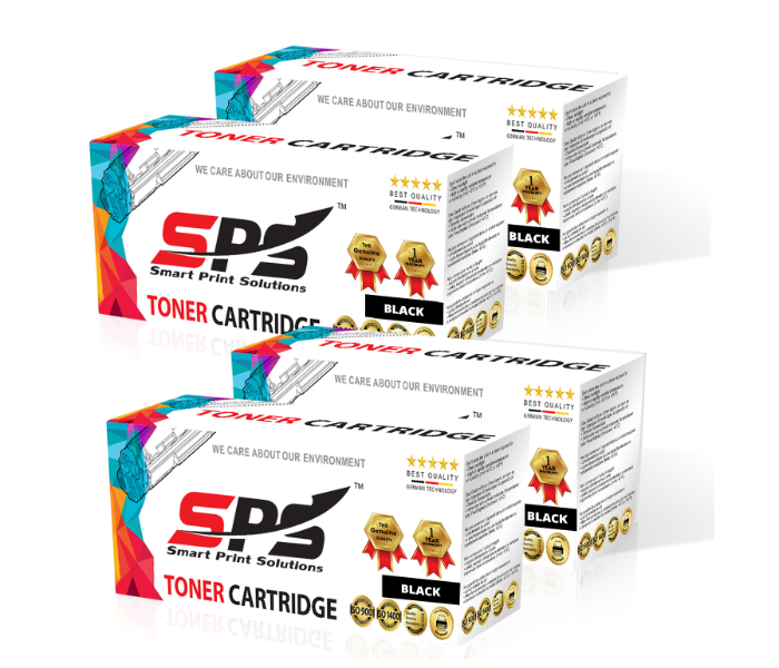 SPS EP27 EP26 Laser Toner Cartridge Set of 4 Pack for Canon i SENSYS LBP Laserbase MF Lasershot LBP - Black 1 in UAE