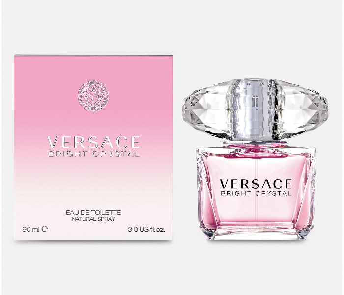 Versace 90ml Bright Crystal Eau De Toilette 2 in UAE