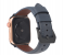 Promate Stitch-42ML 42mm Leather Watch Strap for Apple Watch Series - Blue 2 in UAE