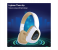 Promate Bavaria Bluetooth Over Ear Deep Bass Wireless Headset with LED Light Earcup - White 5 in UAE