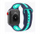Promate HIPSTER-38SM 38mm Silicone Watch Strap for Apple Watch Series - Blue and Turquoise 4 in UAE