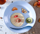 Royalford RF8060 10-inch Melamine Ware Super Rays Deep Plate - Blue 3 in UAE
