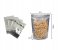 Rosymoment SBS-3091 12 Pieces Zip Lock Reusable Kraft Stand Up Food Pouches - Silver 2 in UAE