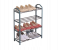 SH486 4 Layer Shoe Rack - Grey and Black 1 in KSA