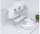 Royalford RF8983 33 Pieces Opal Ware Dinner Set - White 3 in UAE