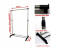 Single Pole Telescopic Clothes Hanger - Black and Silver 4 in OMAN