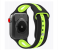 Promate HIPSTER-38SM 38mm Silicone Watch Strap for Apple Watch Series - Black and Green 3 in UAE